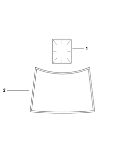 Kohler Sv725-3020 Decals Diagram and Parts List for Z-FORCE54 (17BF3AGX-17BF3AGX010)(2012) Cub Cadet Lawn Tractor
